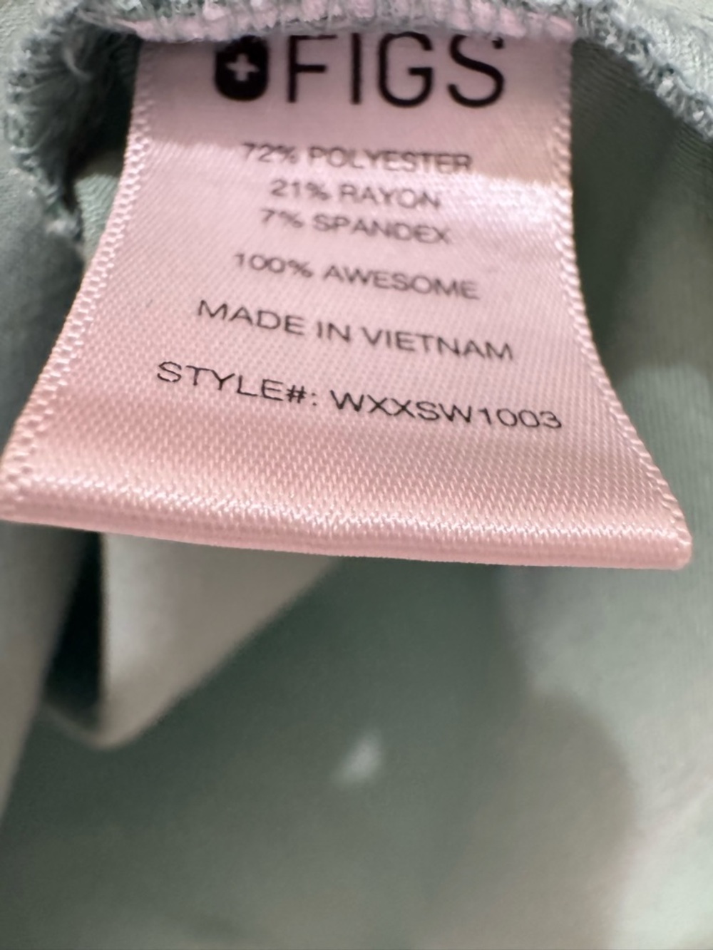 Figs Jade Scrub Set- Small Rafaela Medium Cade Cargo - Picture 7 of 14